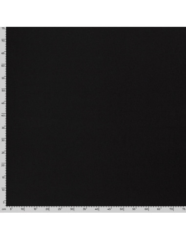 Gabardin Svart Polyester/viskos