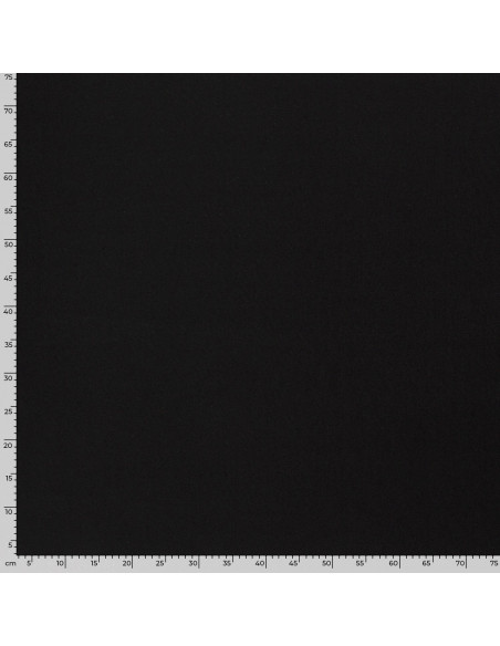 Gabardin Svart Polyester/viskos