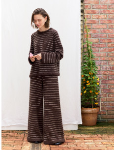 Stickbeskrivning Riley Sweater & Pants