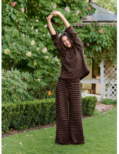 Stickbeskrivning Riley Sweater & Pants 2