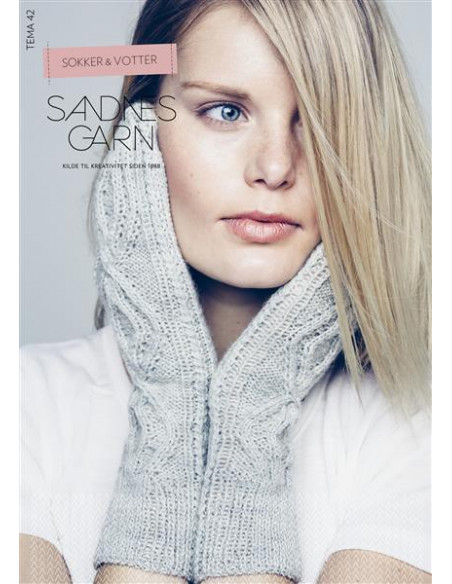 Tema 42 Sokker  Votter Norsk text