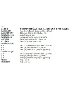 Stickbeskrivning 91358 Nova 2