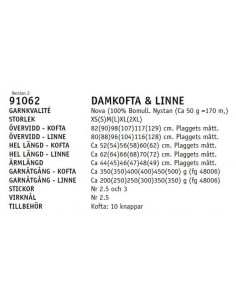 Stickbeskrivning 91062 Nova 2