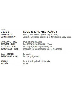 Stickbeskrivning 91222 Nova 2