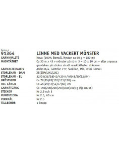 Stickbeskrivning 91364 Nova 2