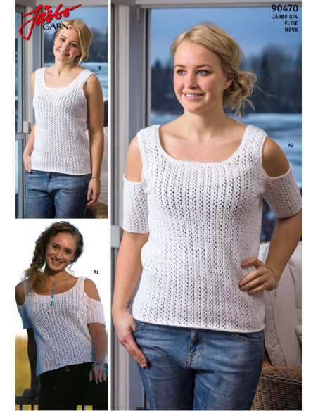 Stickbeskrivning 90470 Nova 8/4 Elise