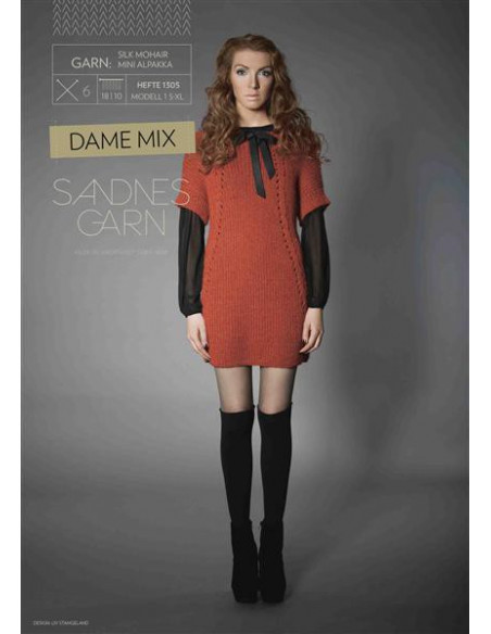 mönsterhäfte 1305 Norsk text