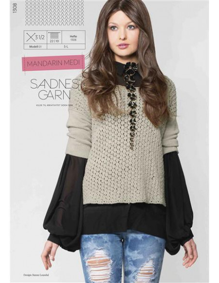 mönsterhäfte 1308 Svensk text