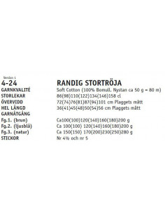 Stickbeskrivning 424 Soft Cotton 2