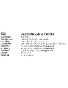 Stickbeskrivning 701 Soft Cotton 2