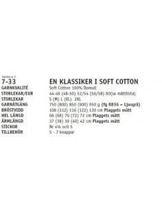 Stickbeskrivning 733 Soft Cotton 2