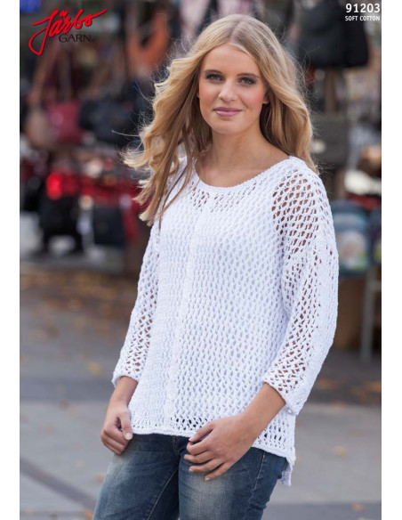 Stickbeskrivning 91203 Soft Cotton