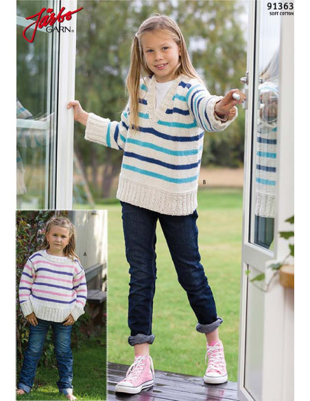 Stickbeskrivning 91363 Soft Cotton