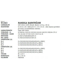 Stickbeskrivning 91363 Soft Cotton 2
