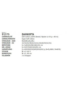 Stickbeskrivning 91375 Soft Cotton 2