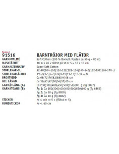 Stickbeskrivning 91516 Soft Cotton 2