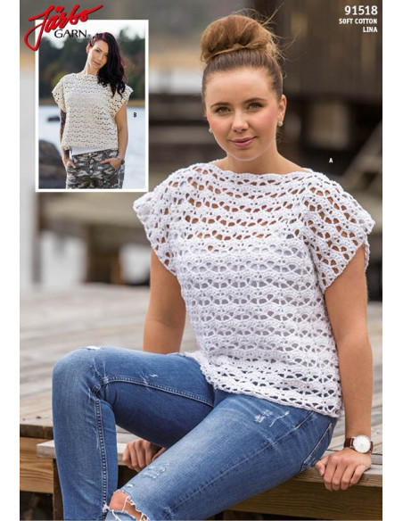 Stickbeskrivning 91518 Soft Cotton