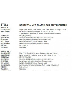 Stickbeskrivning 91196 Elise 2