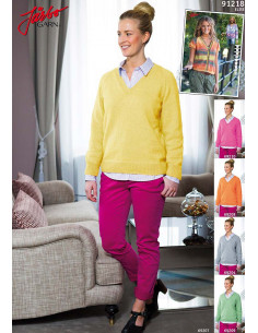 Stickbeskrivning 91218 Elise