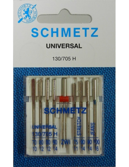 Symaskinsnål COMBI  BOX Size 8+1 Schmetz