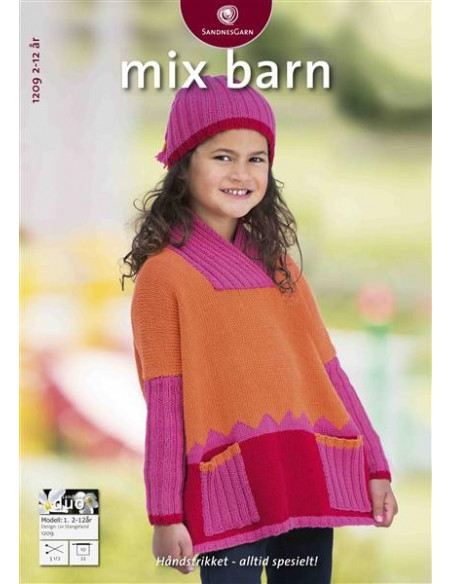 Mönsterhäfte 1209 Norsk text