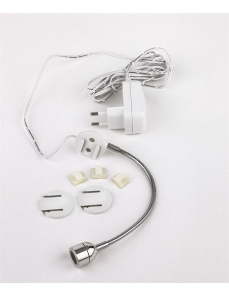 Lampa till symaskin, crome vit