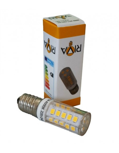 Symaskinslampa LED E 14 16 x 58 mm 4000K