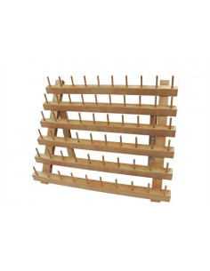 Trådrullerack för 60 rullar