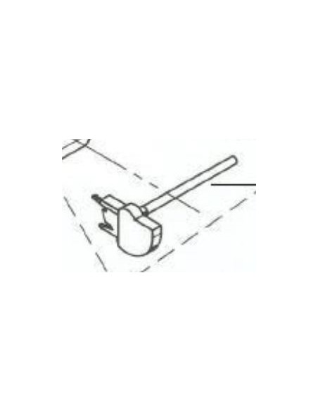 Trådrullehållare vågrät 125 - 240