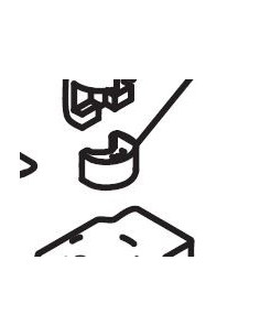 Opal Stopp till nålklämma.