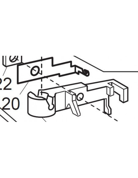 Plåt till nålträdare