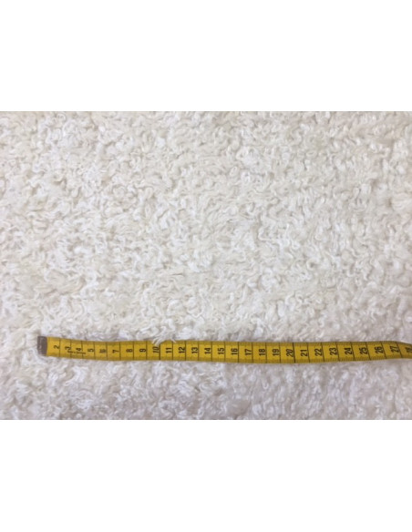 Tyg päls Offwhite 100%akryl