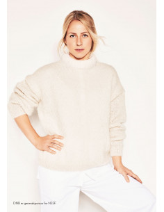 Stickbeskrivning Tiril 1 Borstad Alpakka Norsk Text