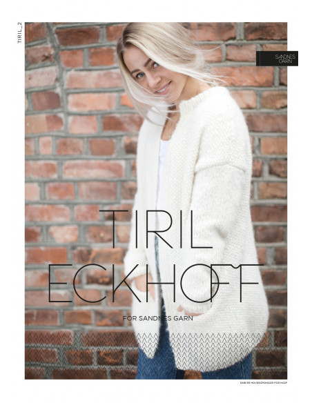 Stickbeskrivning Tiril 2 Borstad Alpakka Norsk Text