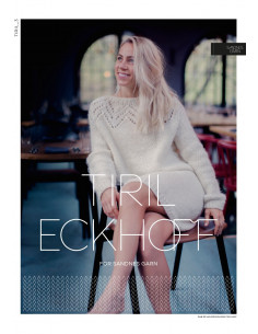 Stickbeskrivning Tiril 3 Borstad Alpakka Norsk Text