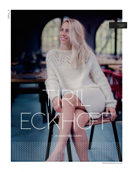 Stickbeskrivning Tiril 3 Borstad Alpakka Norsk Text