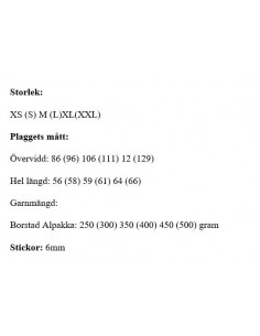 Stickbeskrivning Tiril 4 Borstad Alpakka Norsk Text 2