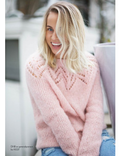 Stickbeskrivning Tiril 4 Borstad Alpakka Norsk Text