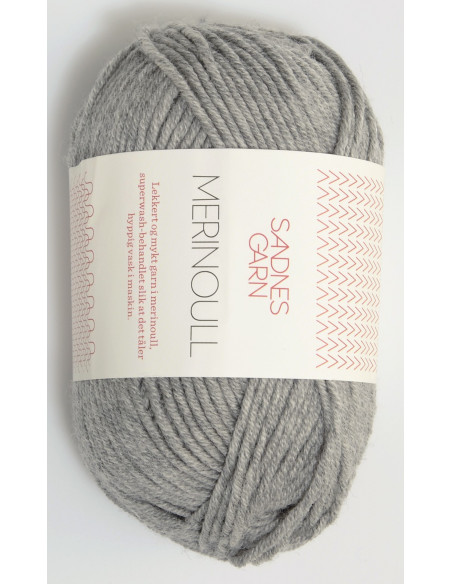 Merinoull 1042 Gråmelerad