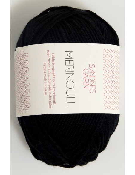 Merinoull 1099 Svart