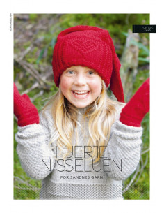 Stickbeskrivning Hjertenisselue Norsk text