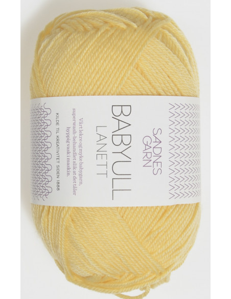Lanett Babyull 2014 Ljusgul