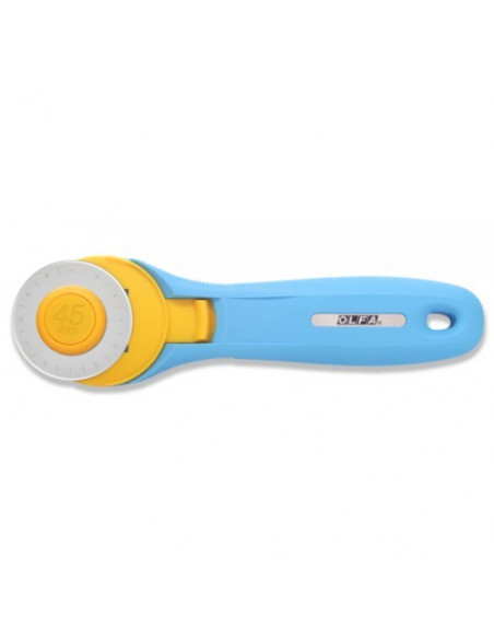 Rullkniv Olfa 45mm blå