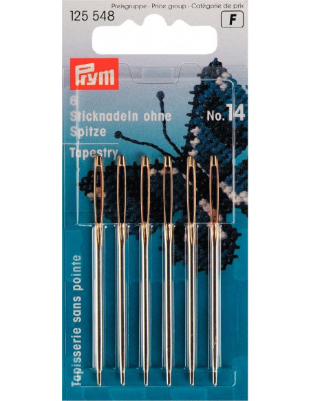 Tapeserinål utan udd nr. 14