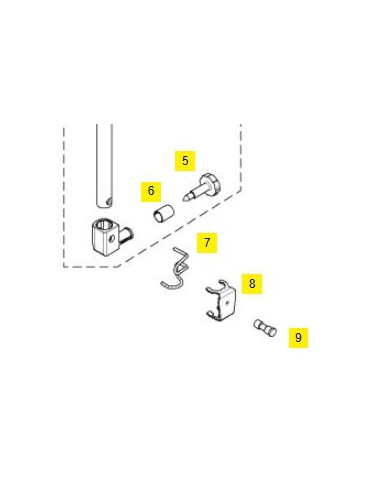 Nålskruv Bernina 1008