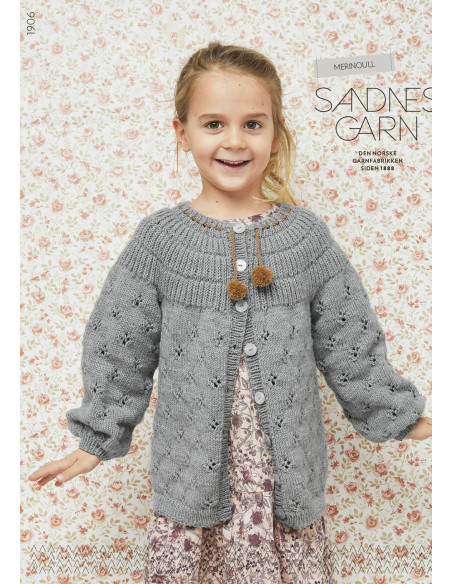 Mönsterhäfte 1906 Merinoull Svensk Text