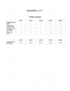 Stickbeskrivning Påsktofflor fritidsgarn 2