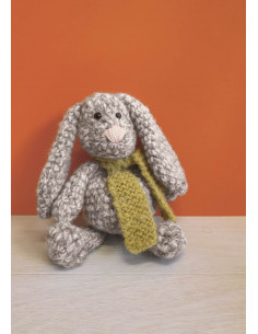 Stickbeskrivning Påskhare fritidsgarn mm