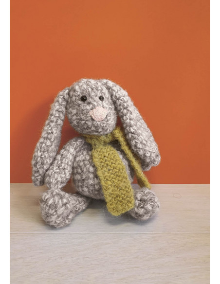 Stickbeskrivning Påskhare fritidsgarn mm