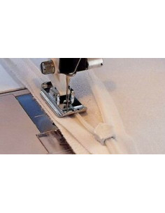 Pressarfot för osynliga blixtlås 2